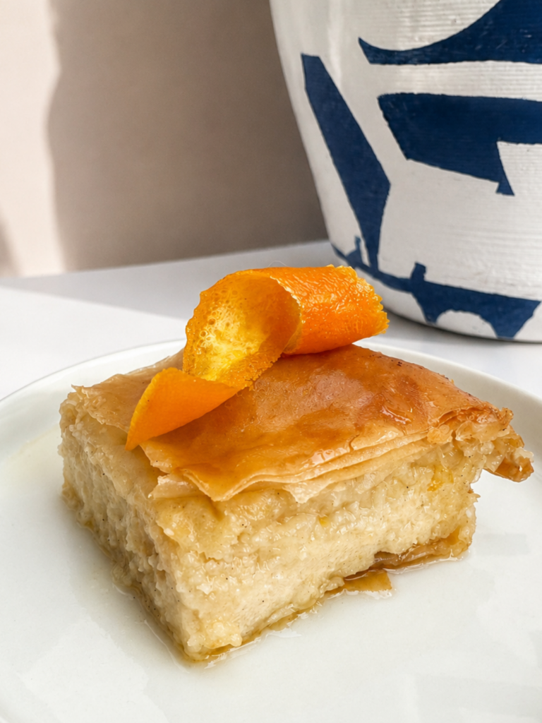 Galaktoboureko-Rezept aus Griechenland