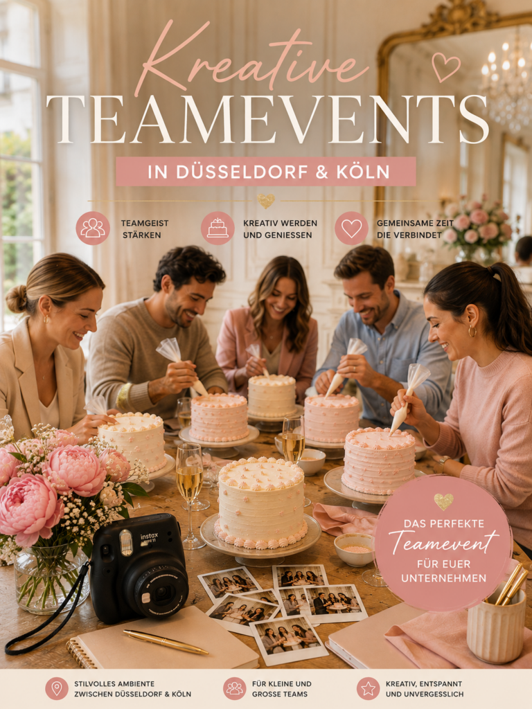 Eleganter Torten-Workshop mit Team