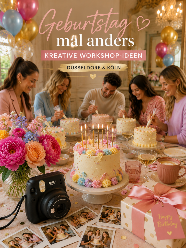Geburtstag mal anders: Kreative Workshop-Ideen