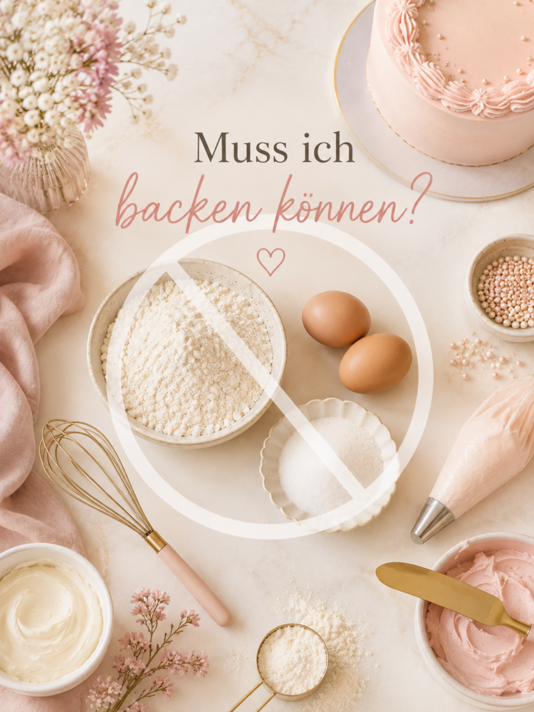 Muss ich für einen Tortenkurs backen können?