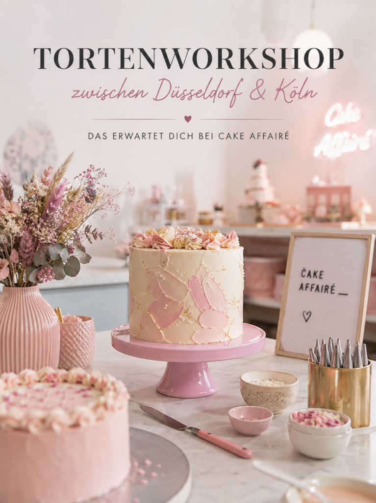 Tortenworkshop bei Cake Affairé in Solingen zwischen Düsseldorf und Köln