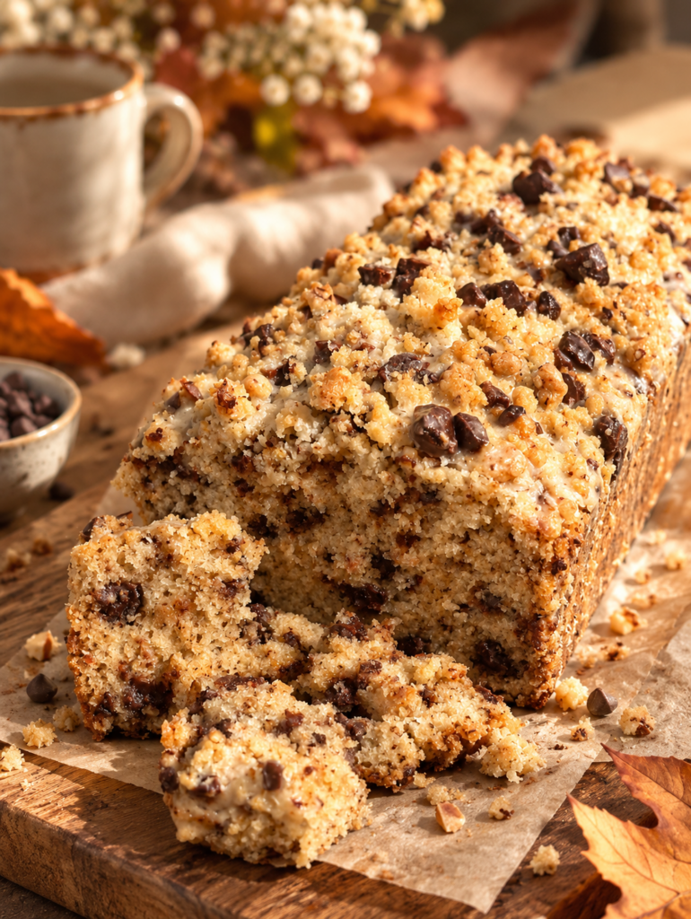 Chocolate Chip Cookie Donut Loaf